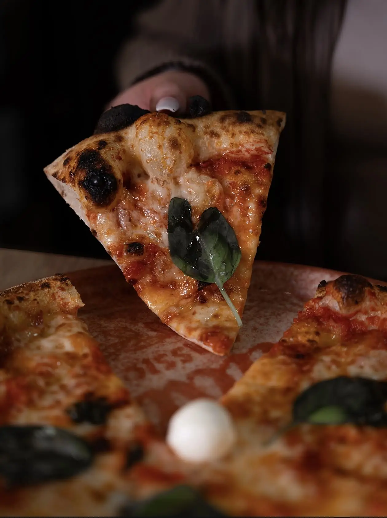 Pizza-Stück bei Raoul’s